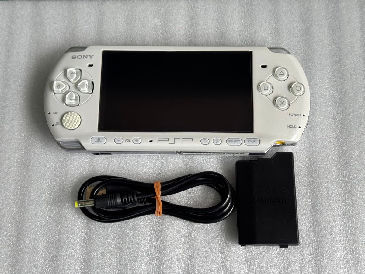 PSP-3000PW【已确认美品 · 动作】PlayStation Portable PlayStation便携式