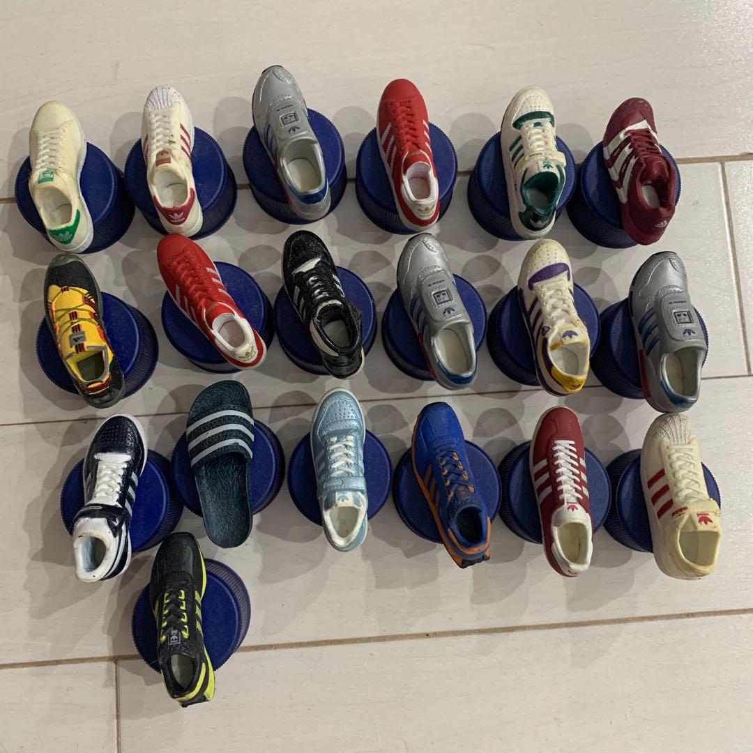Adidas Miniature Sneaker Figures Set of 19, Cap