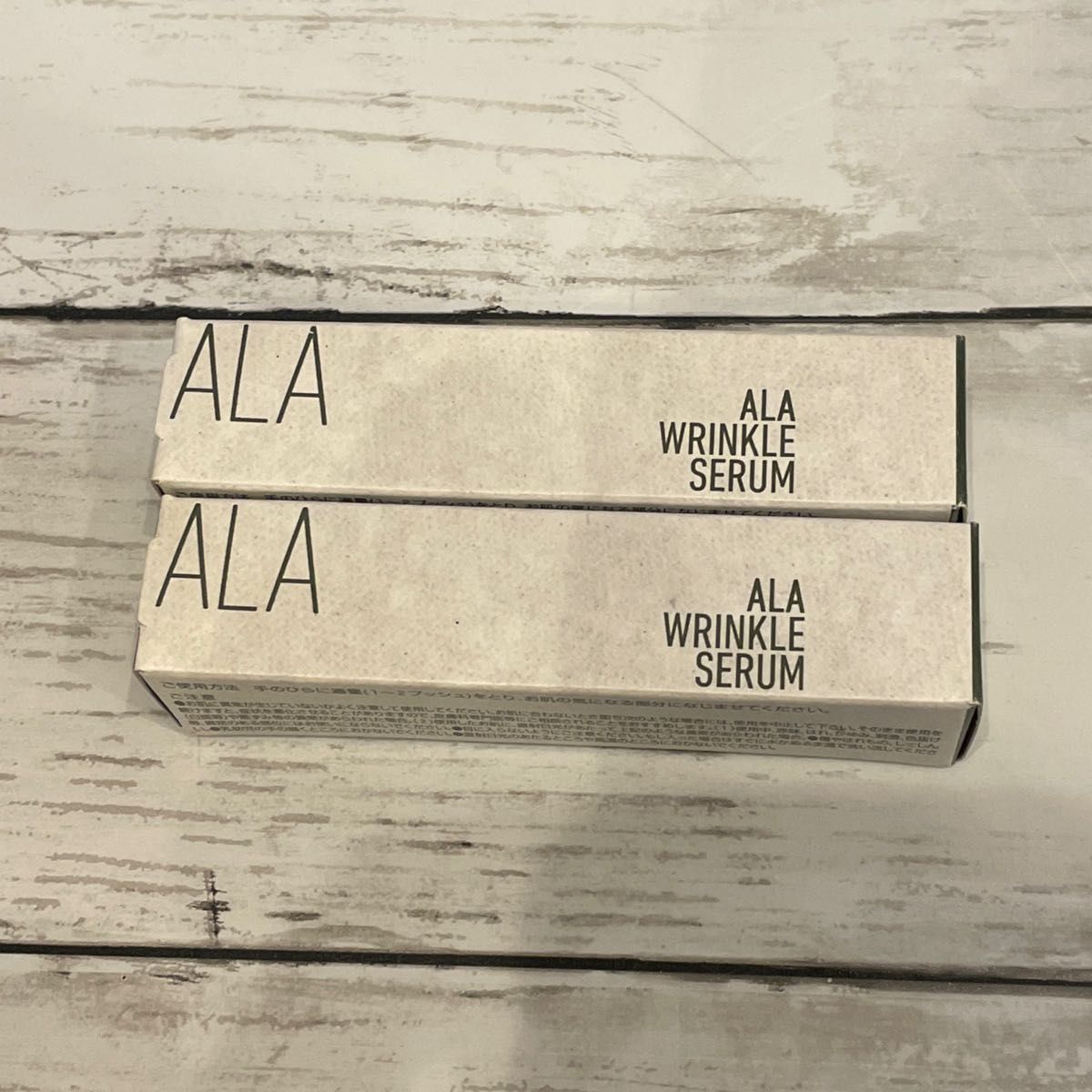 ALA WRINKLE SERUM 抗皱精华液 2件套装