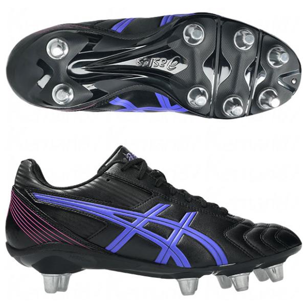 リーサル タックル　ブラック×コバルトバースト　【asics|アシックス】ラグビー取替式スパイク1111a263-002