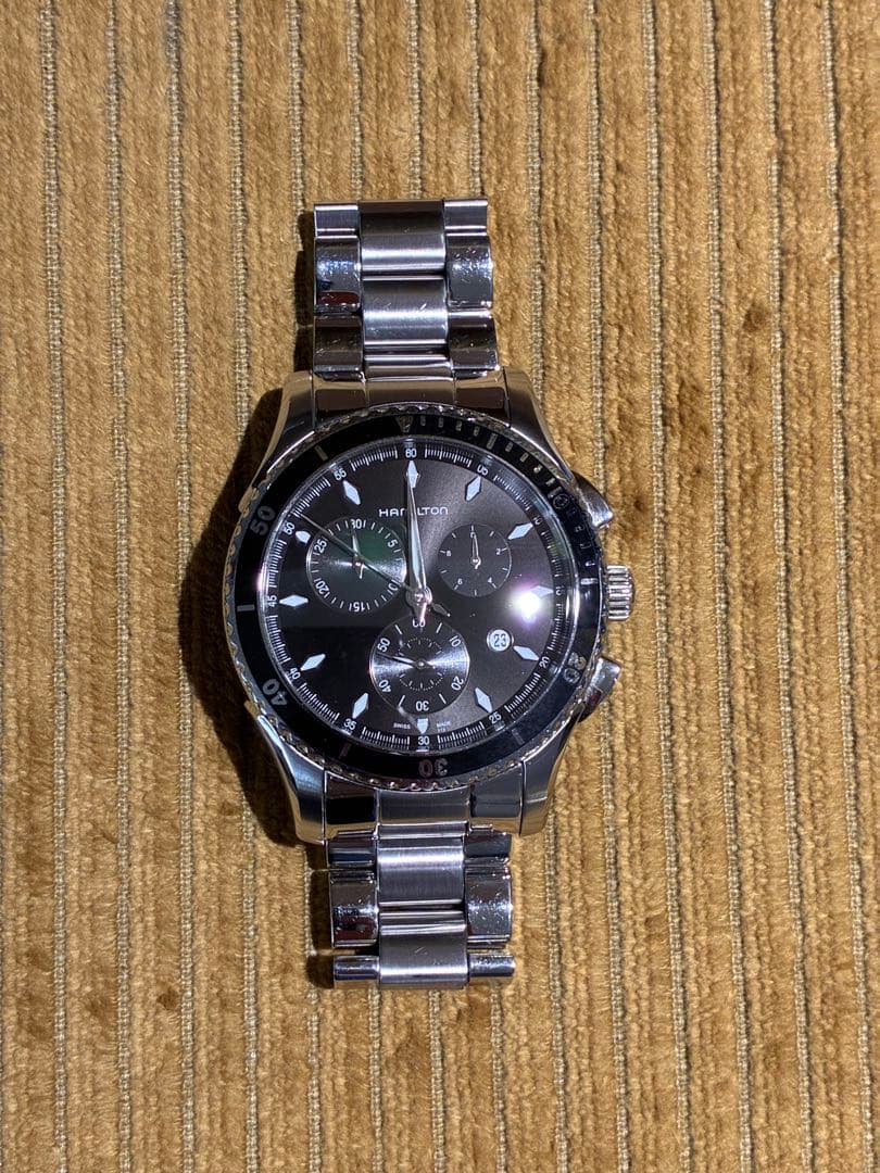 HAMILTON Jazzmaster Seaview Chronograph Wristwatch