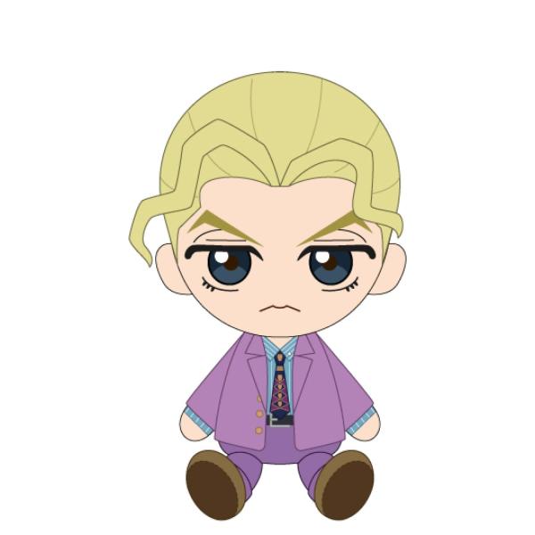 Jojo的奇妙冒险钻石不可碎吉良吉影Chibi毛绒玩具