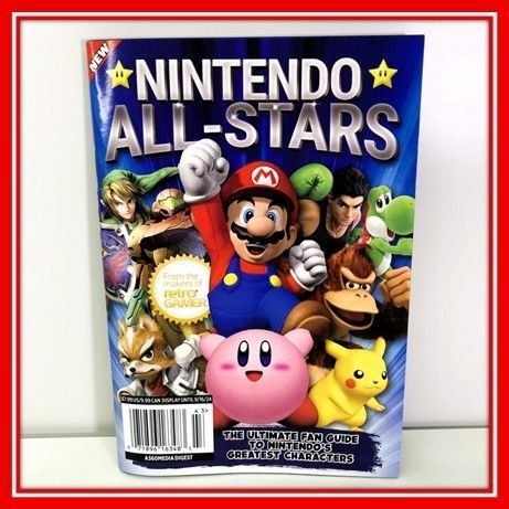 NINTENDO ALL STARS 《任天堂明星大乱斗》特辑 任天堂官方杂志 美国限定【全新·未使用】