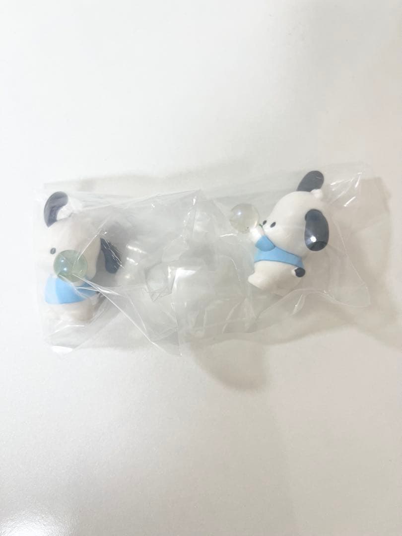 Sanrio Gacha Kiratto Tondeike Soap Bubble Pochacco Figure