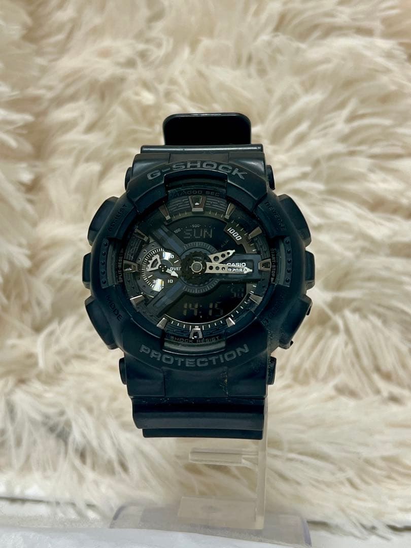 CASIO G-SHOCK GA-110-1AJF Black 5146 Working Condition