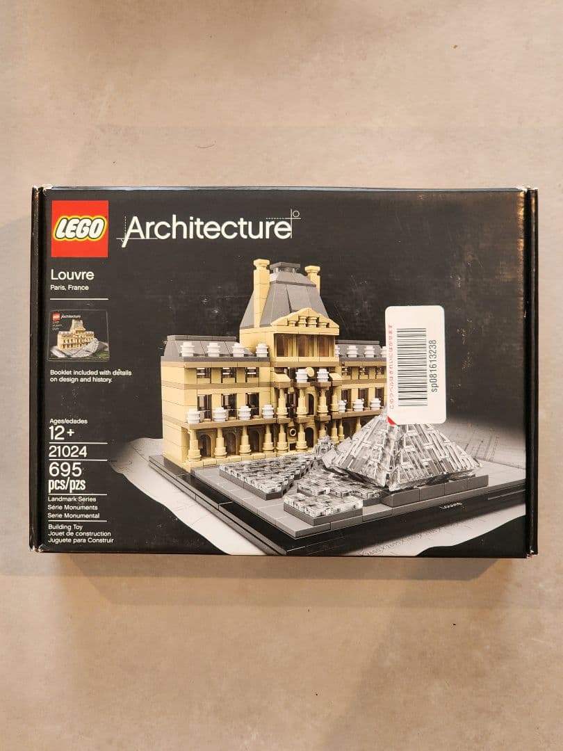 【新品・未開封】レゴ アーキテクチャー ルーブル美術館 21024
