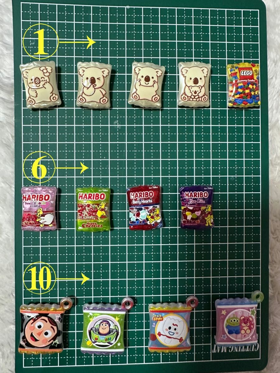 点心串珠装饰零件手工制作