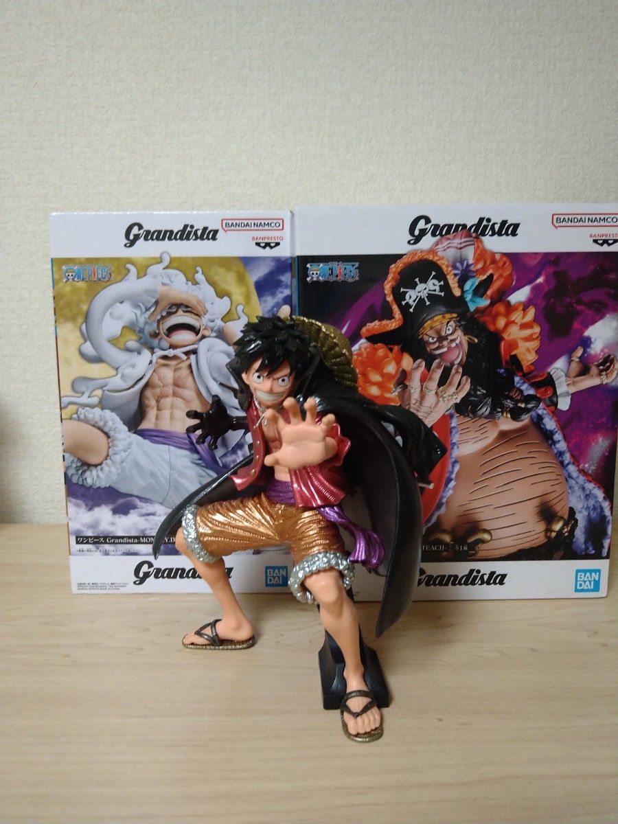 One Piece Grandista 齿轮5 黑胡子 和之国 路飞