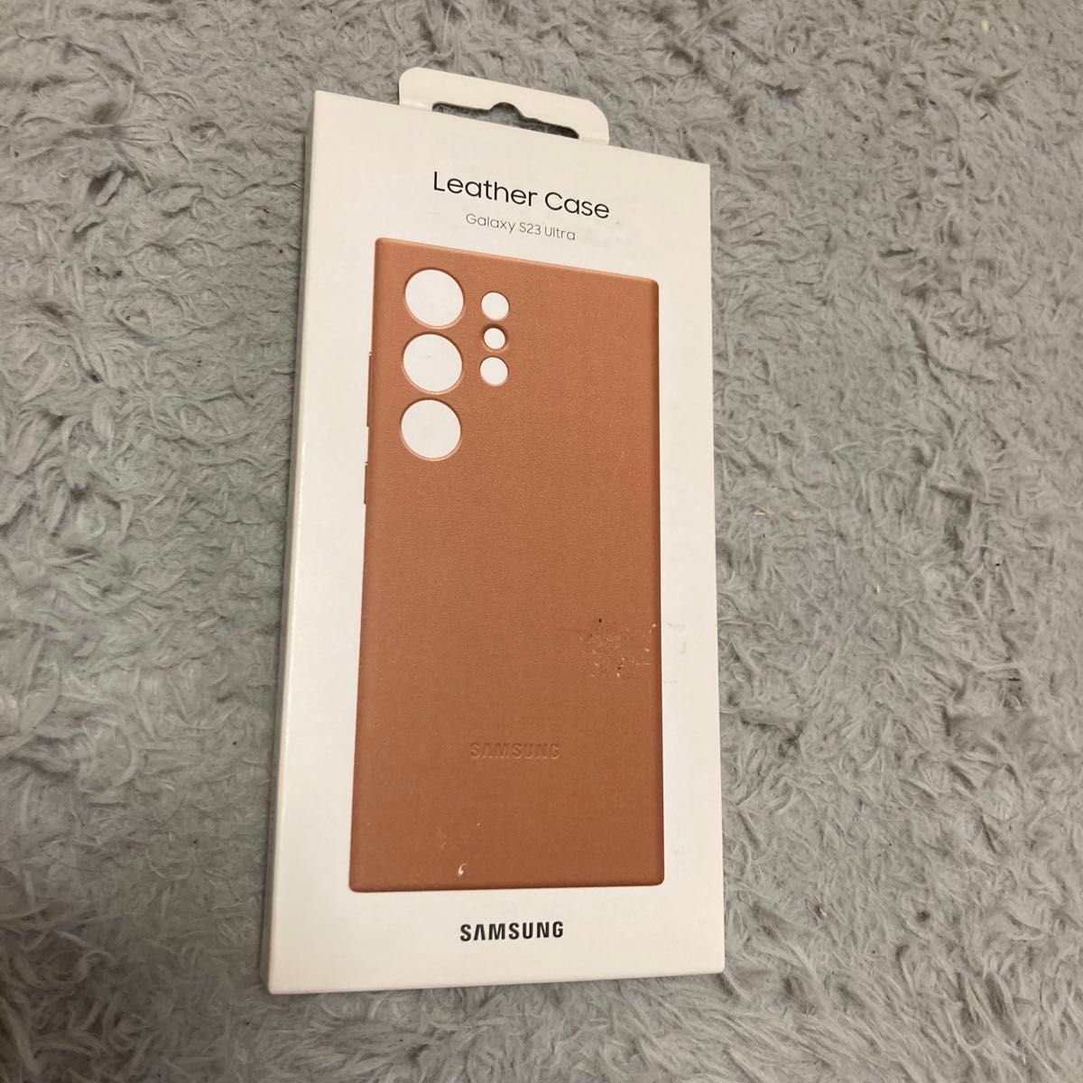 Galaxy S23 Ultra Leather Case正品卡梅尔未开封
