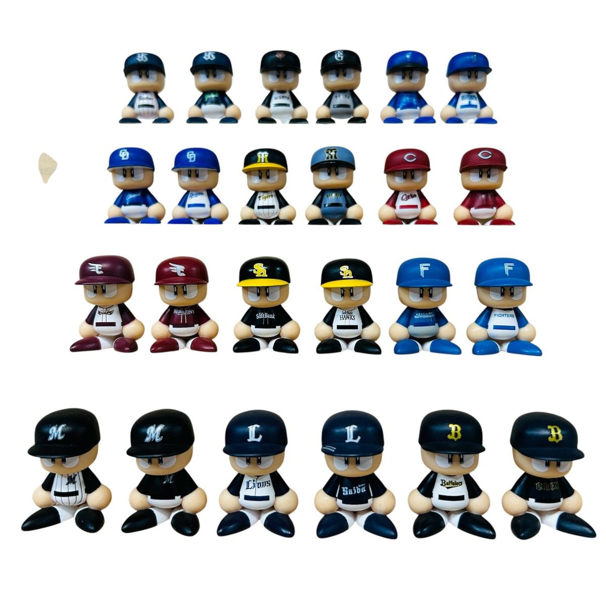 パワプロくん ならぶんです。 プロ野球12球団(セ・リーグ/パ・リーグ)ホーム・ビジター仕様 コンプリートセット 24体