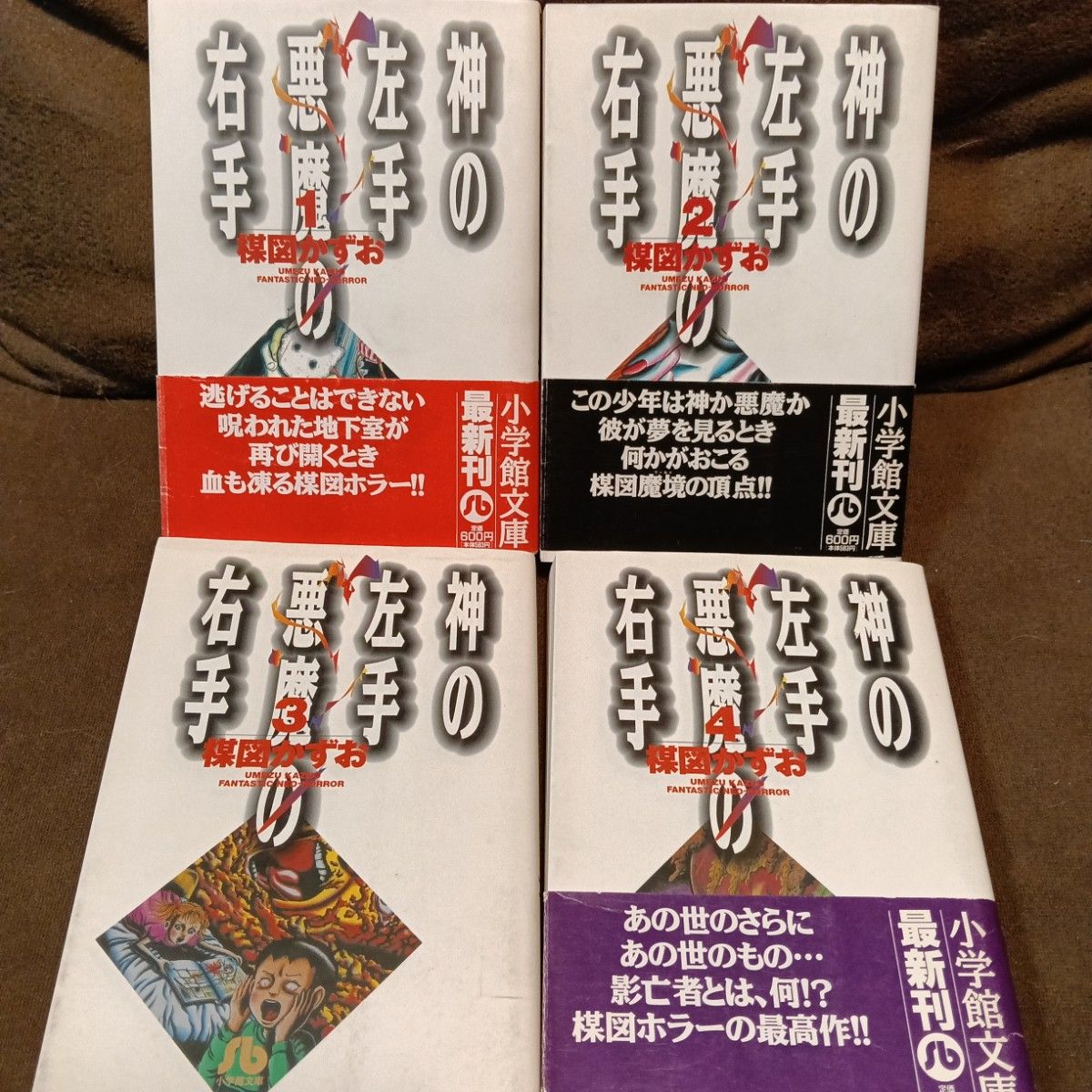 神之左手 恶魔之右手 全卷套装（小学馆文库） 楳图一雄 著
