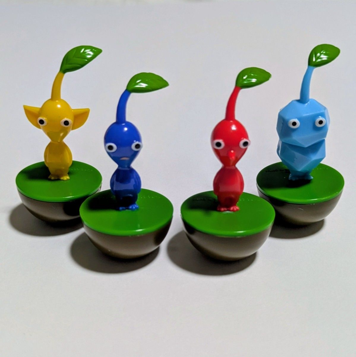 【全套4种】皮克敏摇摆玩偶 奖品 非卖品 冰皮克敏 红 蓝 黄 UFO抓娃娃机 Taito 周边