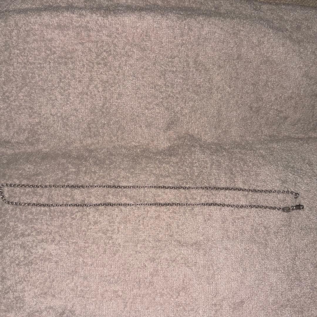克罗姆哈茨 罗尔链项链 18英寸 925银