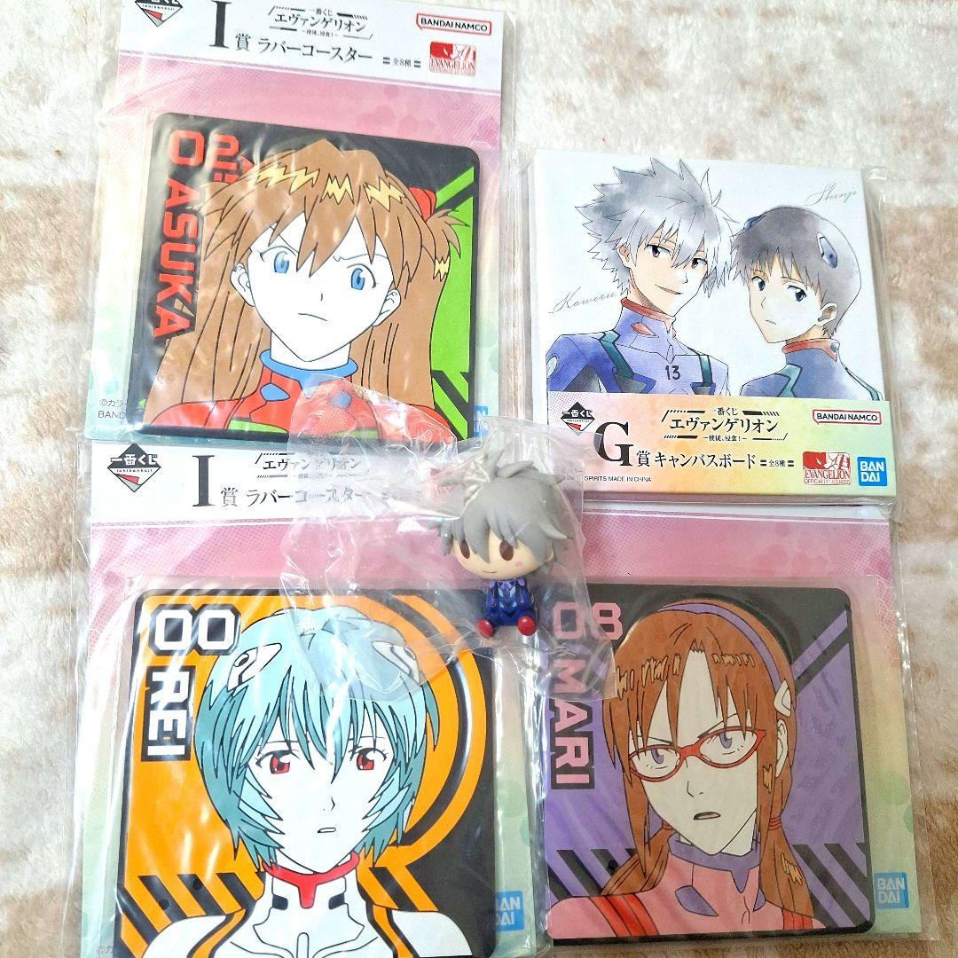 【全新未拆封】一番赏 EVA 渚薰 真嗣 绫波 明日香 真希波