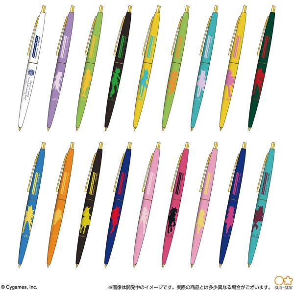 三叶文具 赛马娘 Pretty Derby Bic Click Gold 0.5 18支套装 限定款 油性 日本制造