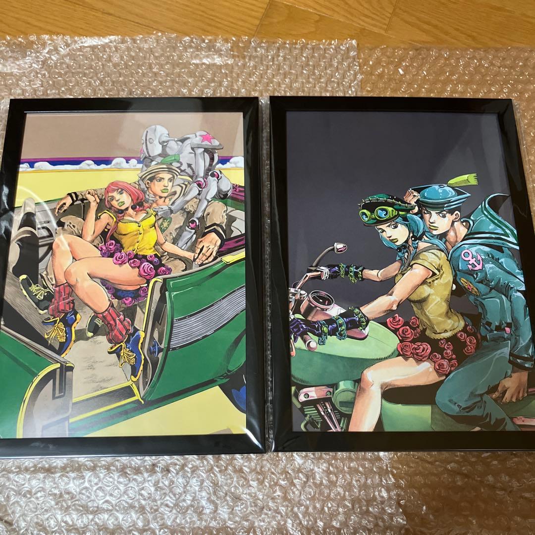 Jojo的奇妙冒险带额的海报jojo lion车摩托车2枚套装