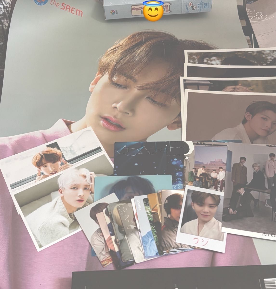 SEVENTEEN SEVENTEEN商品套装海报traka the saem we make you anan