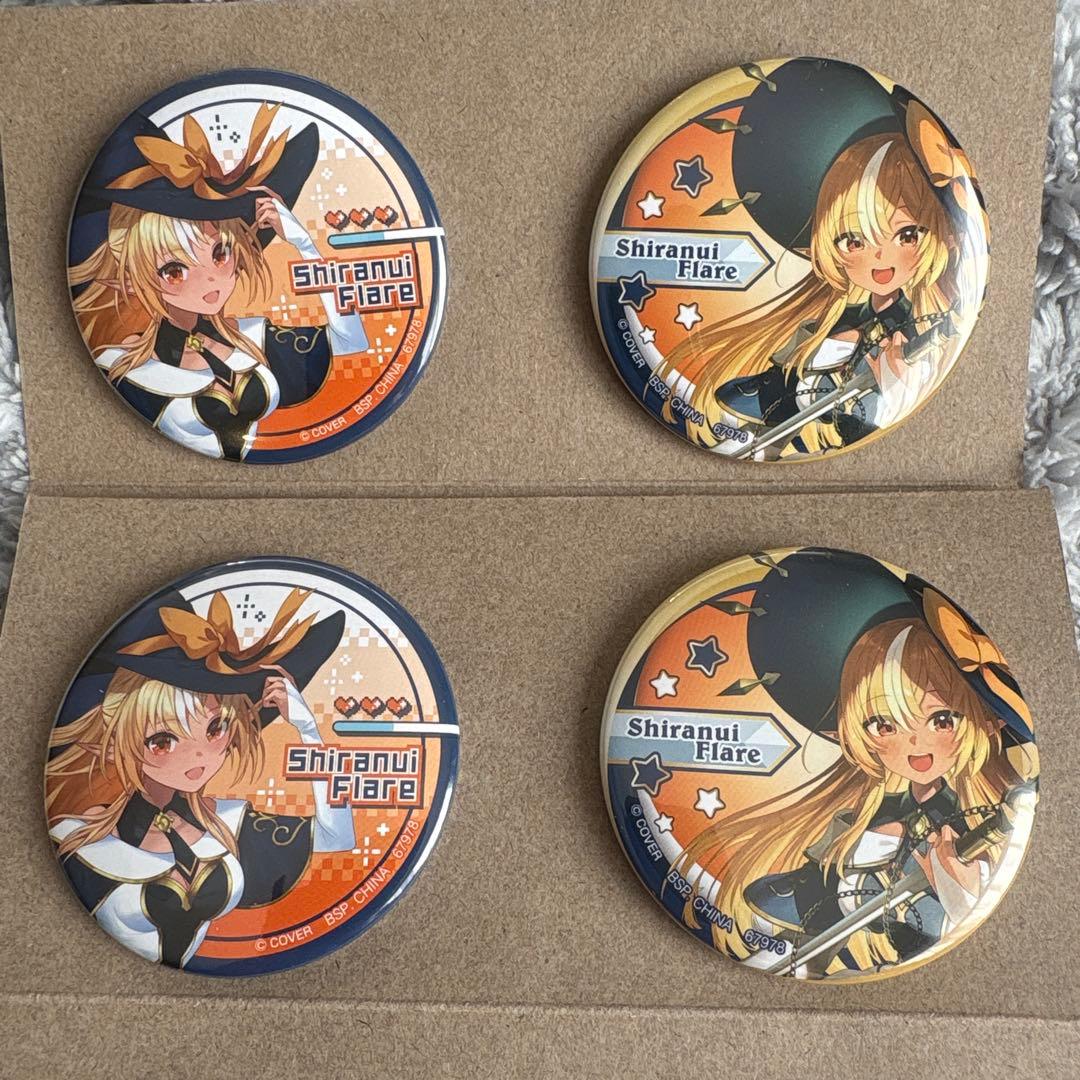 Hololive 一番赏 不知火芙蕾雅 徽章