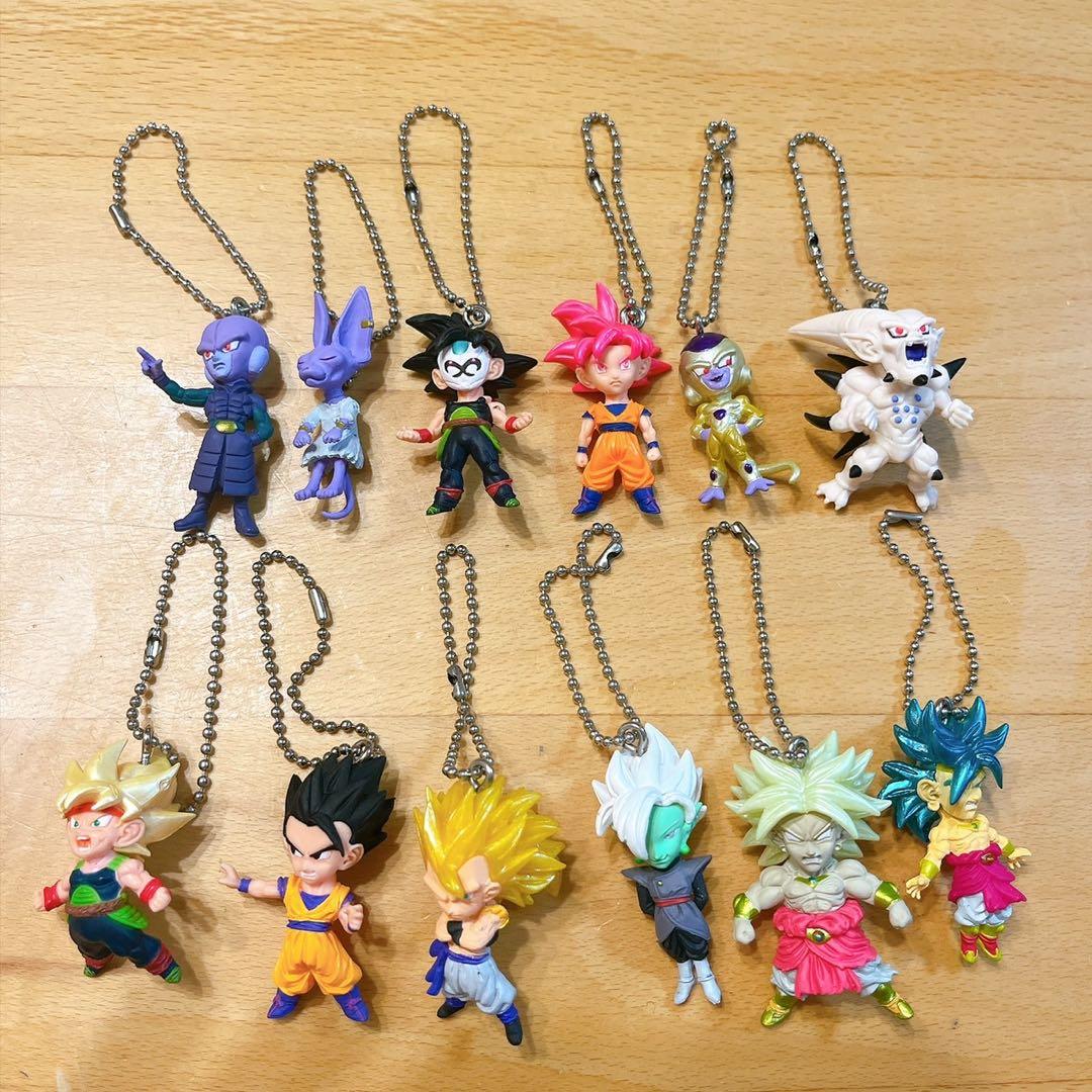Dragon Ball Super Warrior Figure Keychain 12-Type Set