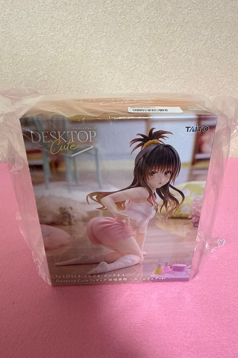 【オンライン獲得美品・未開封発送】To LOVEる ダークネス 結城美柑 Desktop Cute フィギュア ルームウェアver