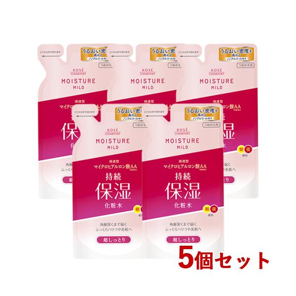 Moisture Mild 化妆水 超滋润 替换装 180ml×5个套装 化妆品 补充装 高丝cosmeport 含运费