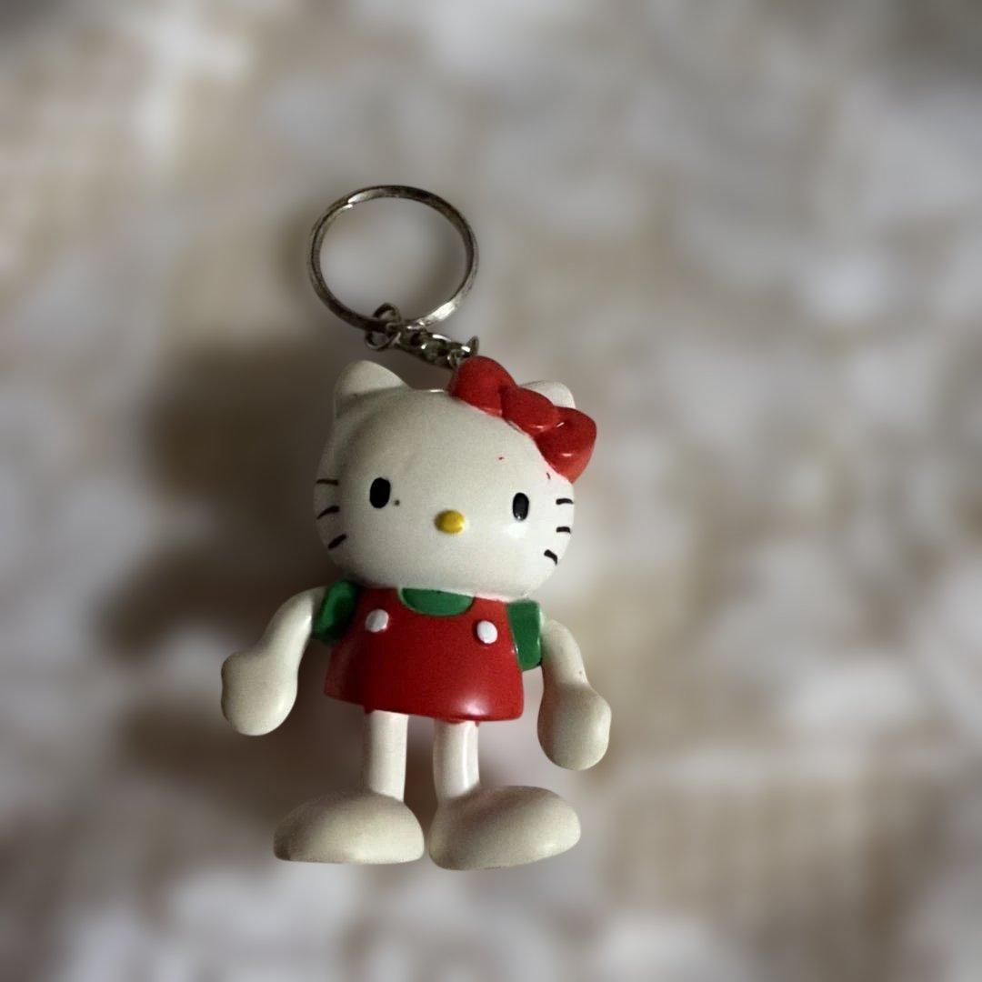 Hello Kitty Keychain Figure