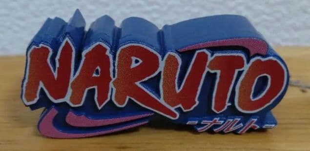 NARUTO Logo Figure