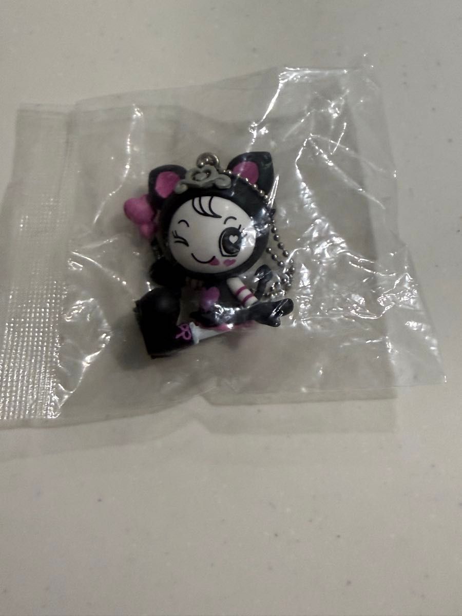 美索钢琴戴比利酱花样钥匙圈黑色