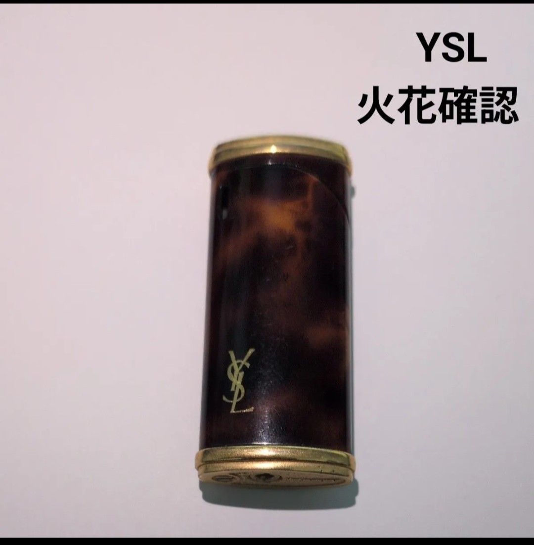 YSL Yves Saint Laurent伊夫圣罗兰别甲柄打火机火花确认气体打火机烟具