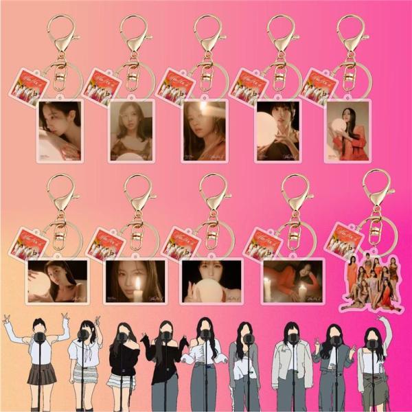 2番目半額 TWICEグッズ キーリング アクリル WITH YOU-TH トゥワイス キーホルダー グッズ キーチェーン アクセサリー 携帯 鍵 自動車飾り 小物 飾り ONCE