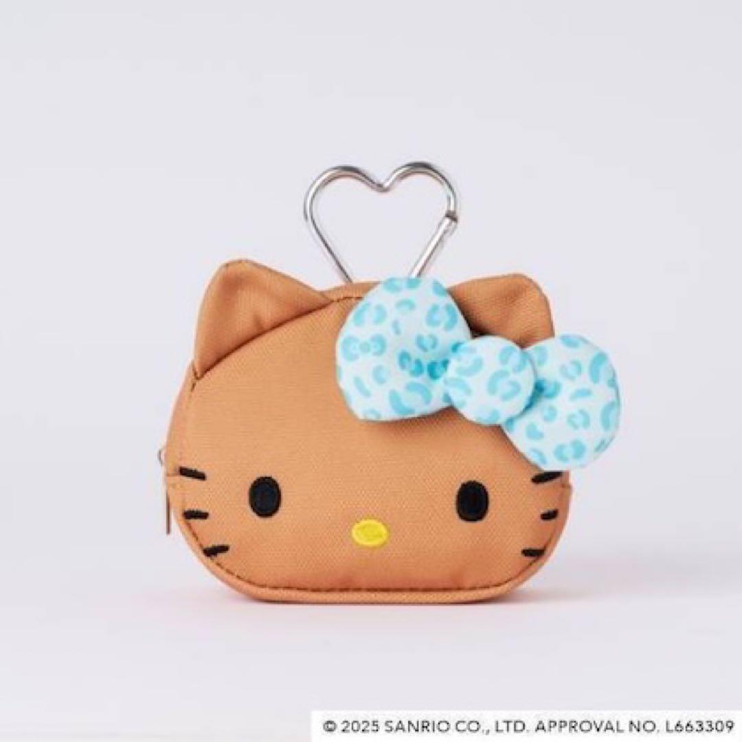 Hello Kitty 晒黑款零钱包挂件 mini 1月号特别附录