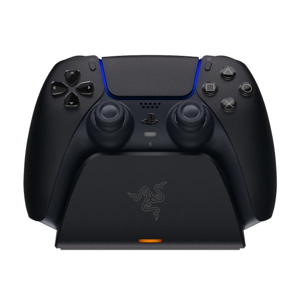 雷蛇 激光 PS5 DualSense 急速充电座 充电底座 黑色 RC21-01900200-R3M1