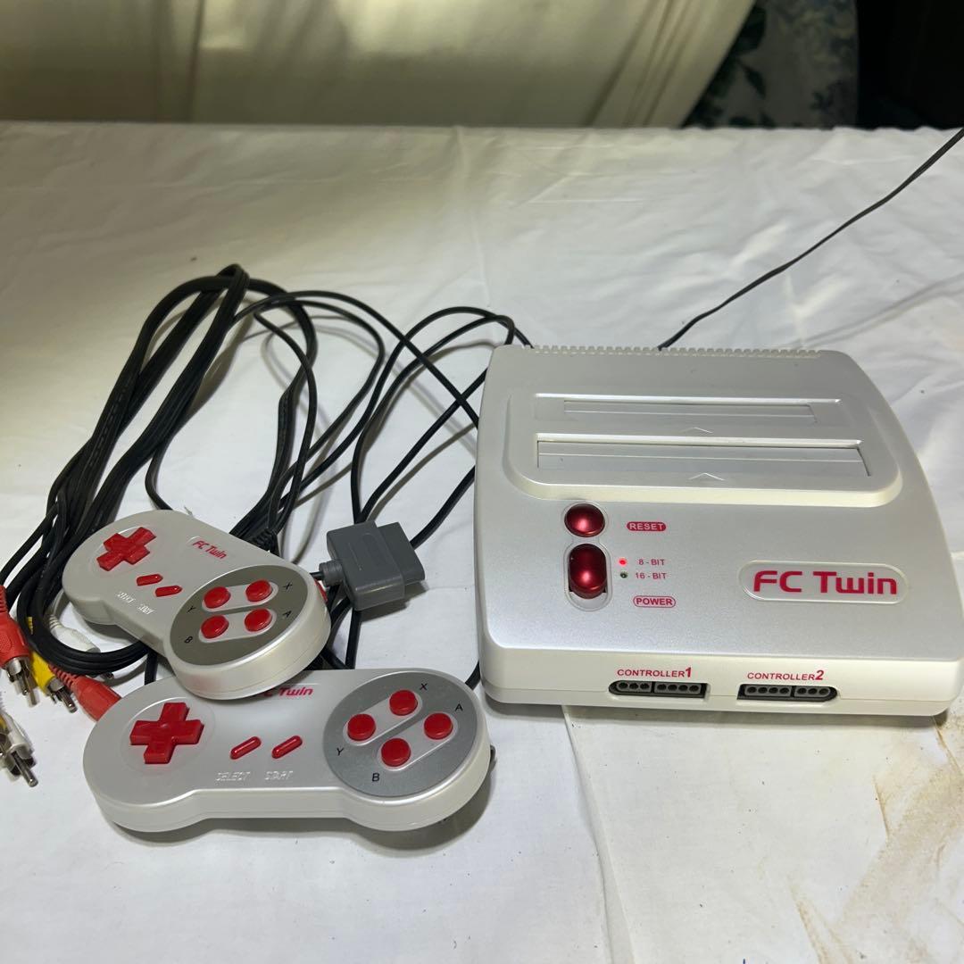 【通电 OK 】 稀有物品! FC Twin 游戏机 8位 16位