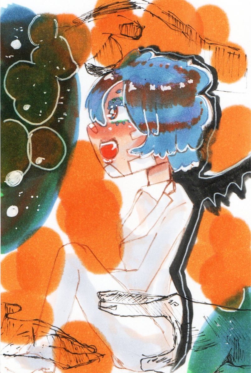 【手绘插画】怪兽