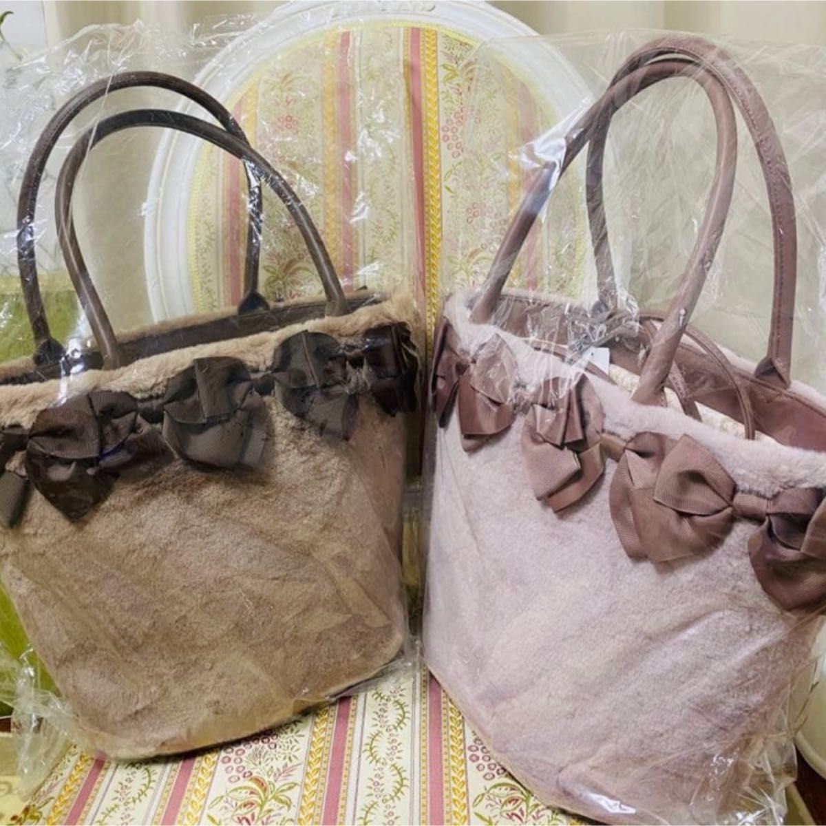 ☆★Misako Aoki × Nina’s Tote Bag with Ribbon, Set of 2★☆Nina’s☆Lolita☆