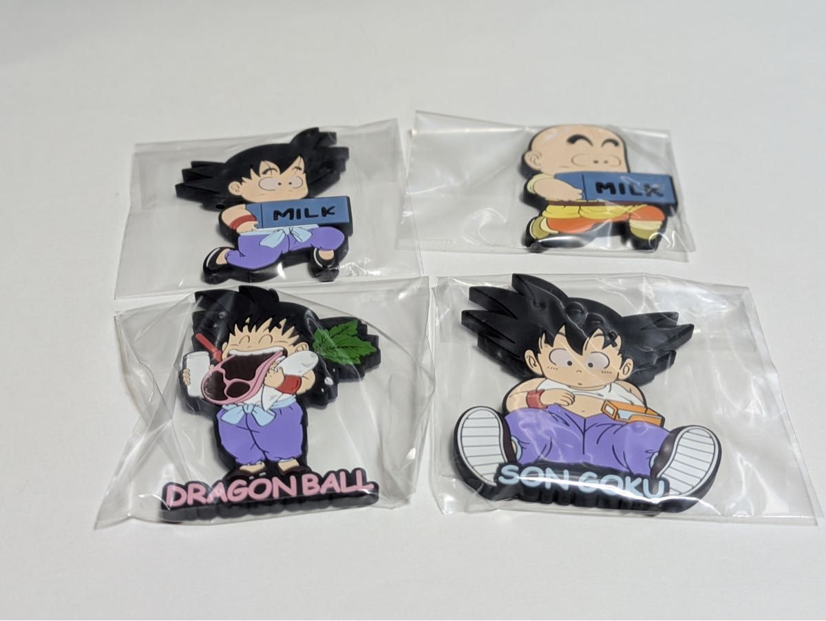 最棒的龙珠SPIRIT OF THE SAIYAN I奖橡胶排序悟空克林磁铁套装
