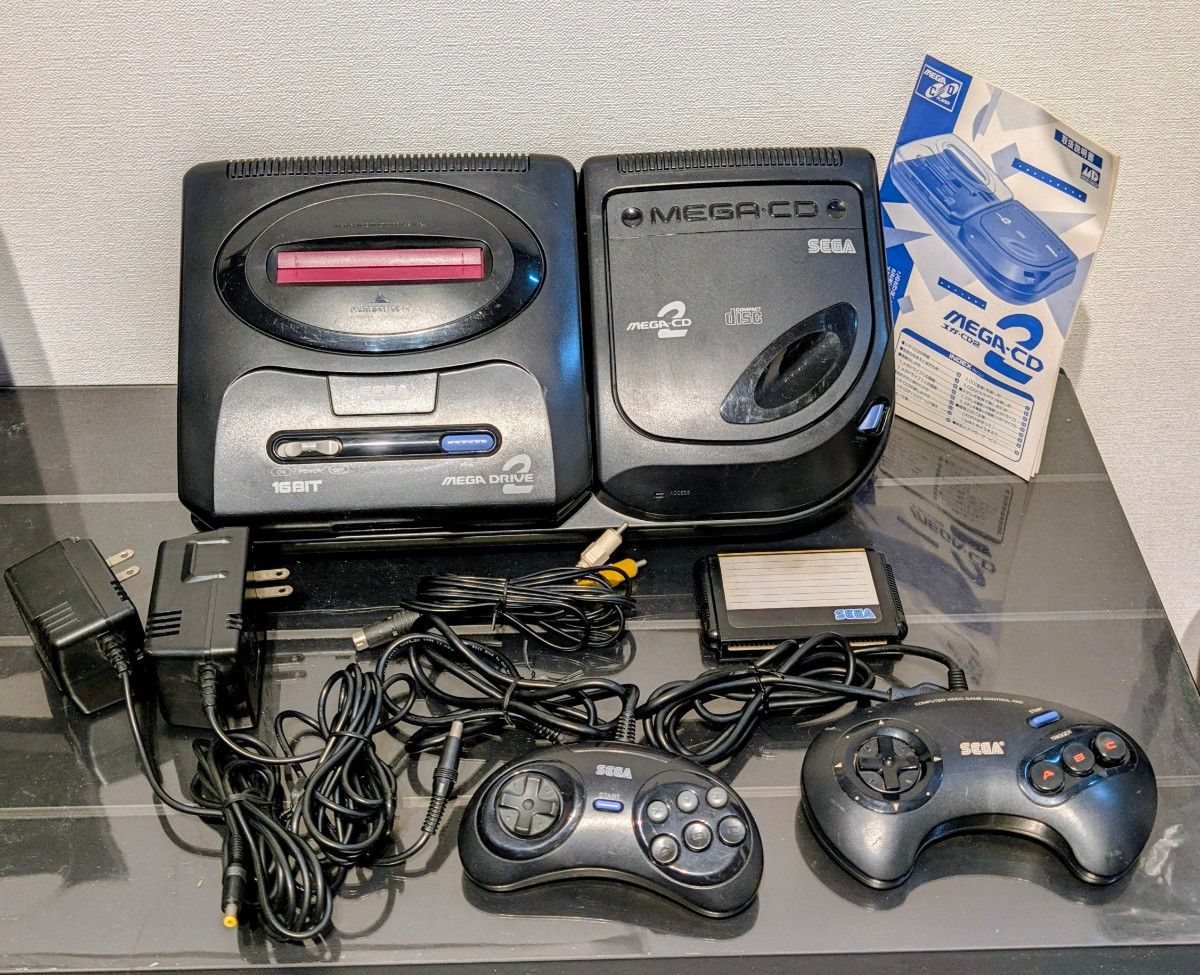 世嘉 Mega Drive 2 Mega CD2 主机 16位 CD-ROM 可运行作品