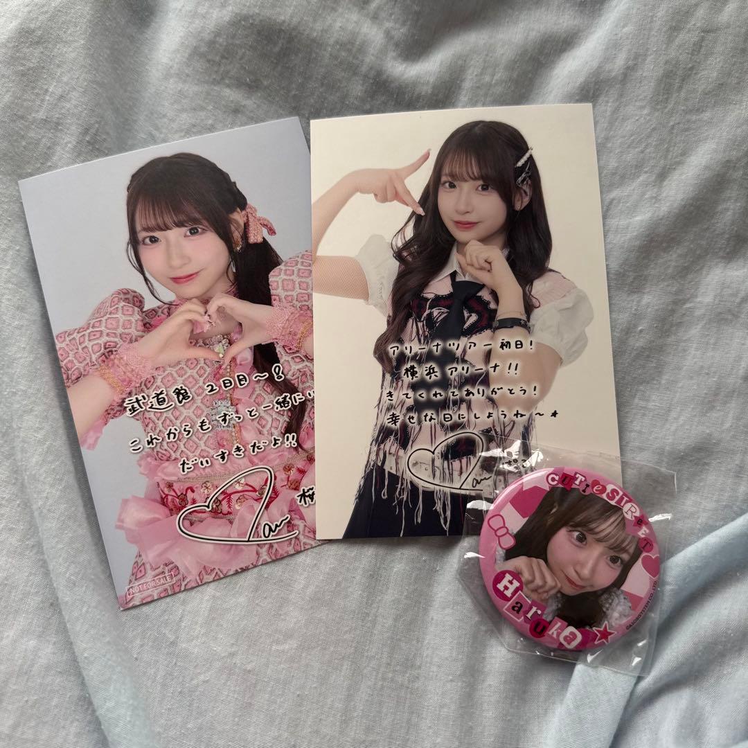 CUTIE STREET Kyuusto Haruka Sakuraba Capsule Can Badge Postcard