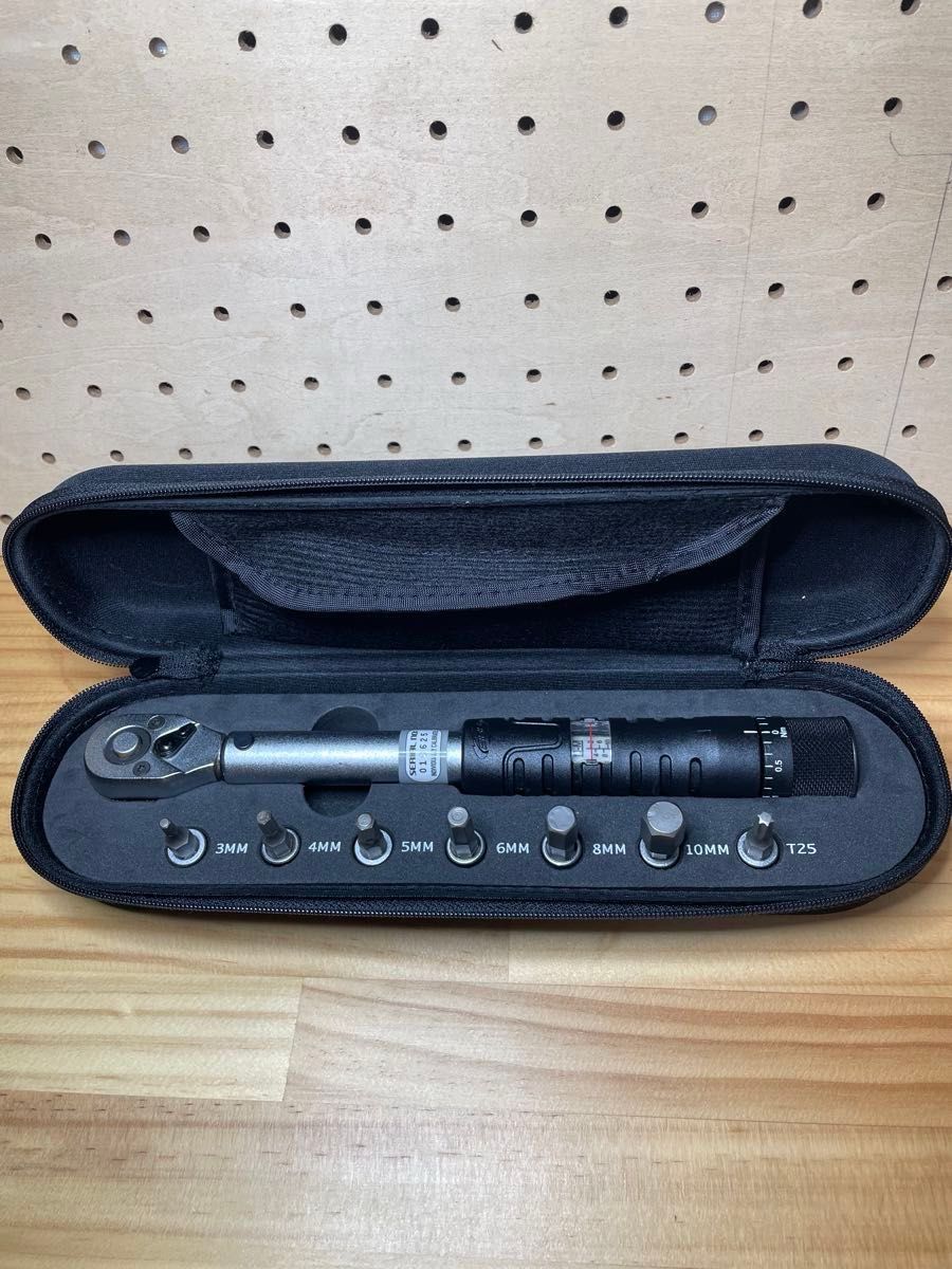 BBB自行车用扭矩扳手套件3mm-10mm带T25位的预置型BTL-73