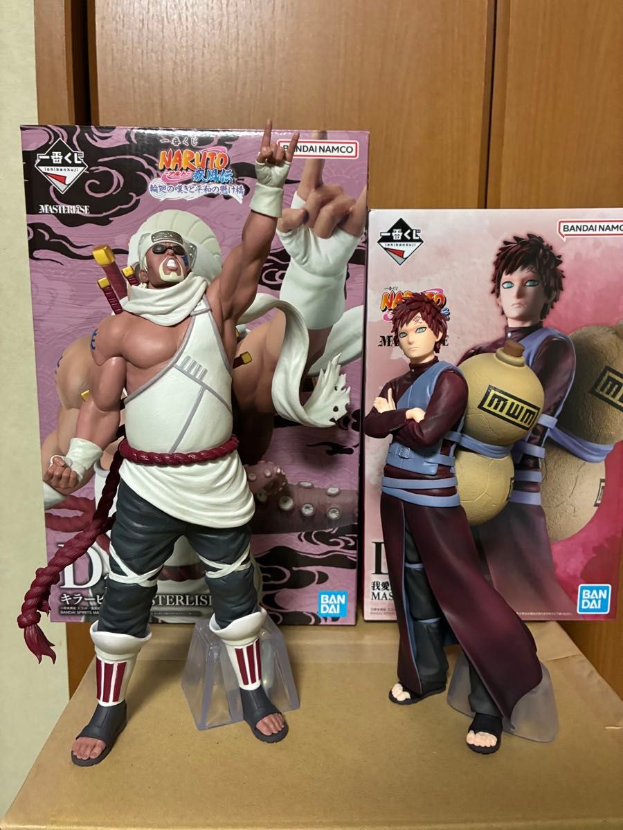 一番抽奖 NARUTO 手办套装 MASTERLISE 基拉比 我爱罗 轮回的叹息与和平的桥梁