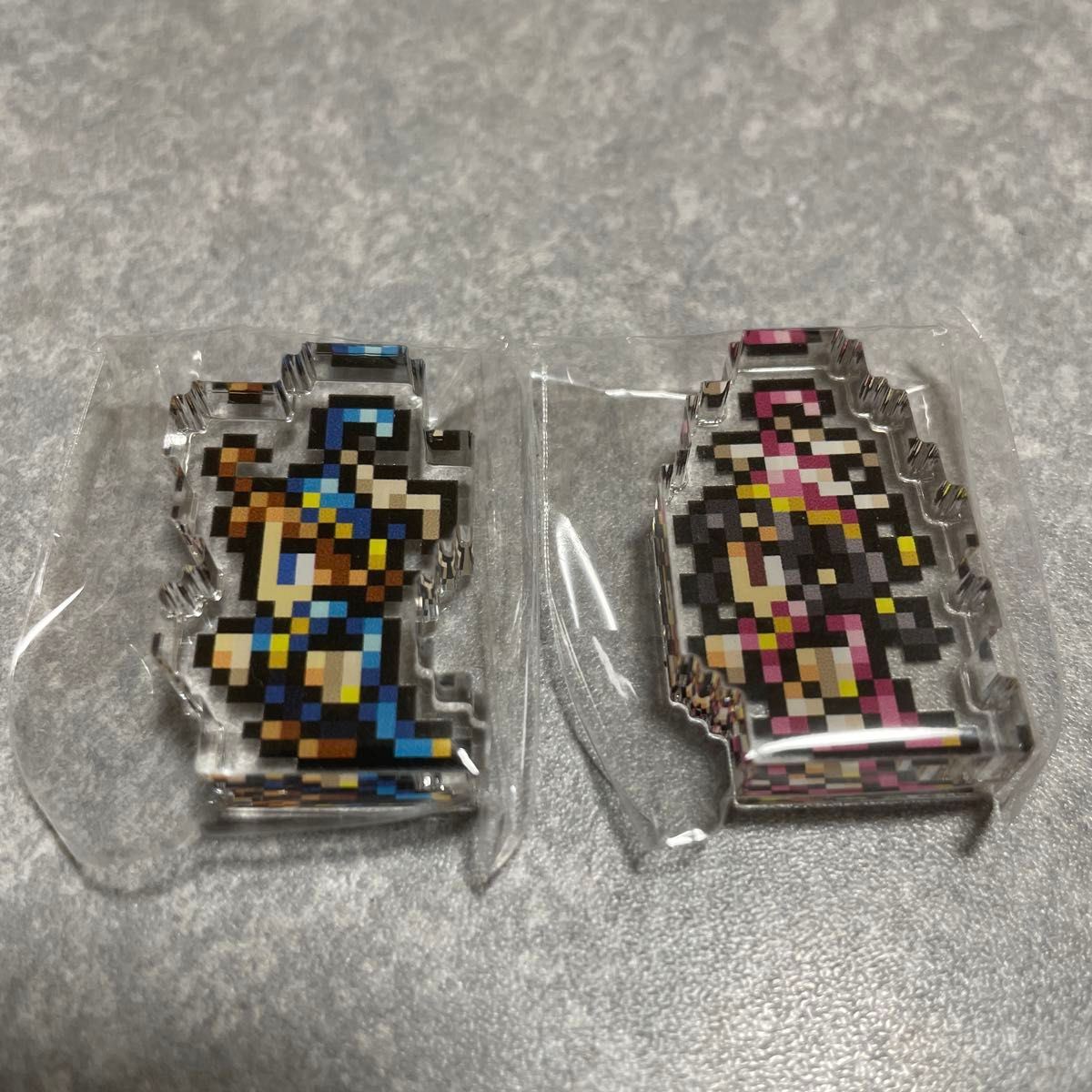 ファイナルファンタジー レコードキーパー ミニアクリルブロック 2個セット デシ ウララ