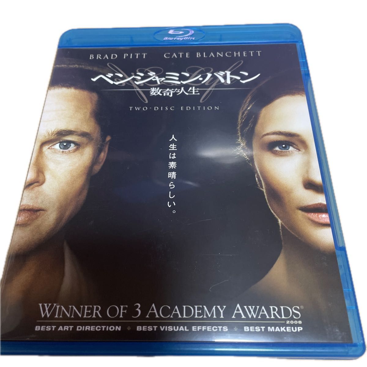 BD 本杰明·巴顿奇事 (蓝光光盘) 布拉德·皮特凯特·布兰切特塔拉吉·P·汉森 包装有损