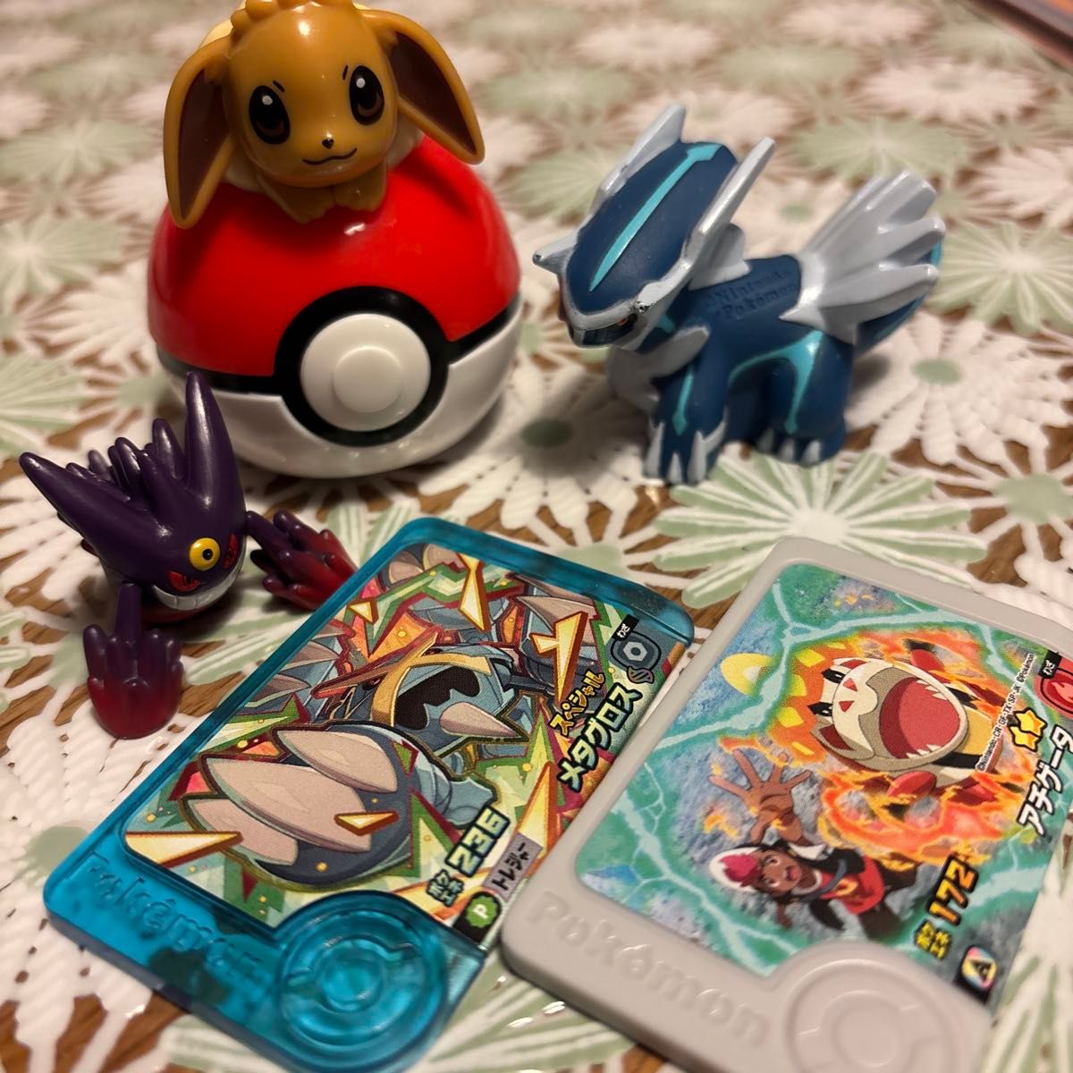 ポケモン フィギュア メザスタタグ まとめ売り イーブイ ディアルガ ゲンガー