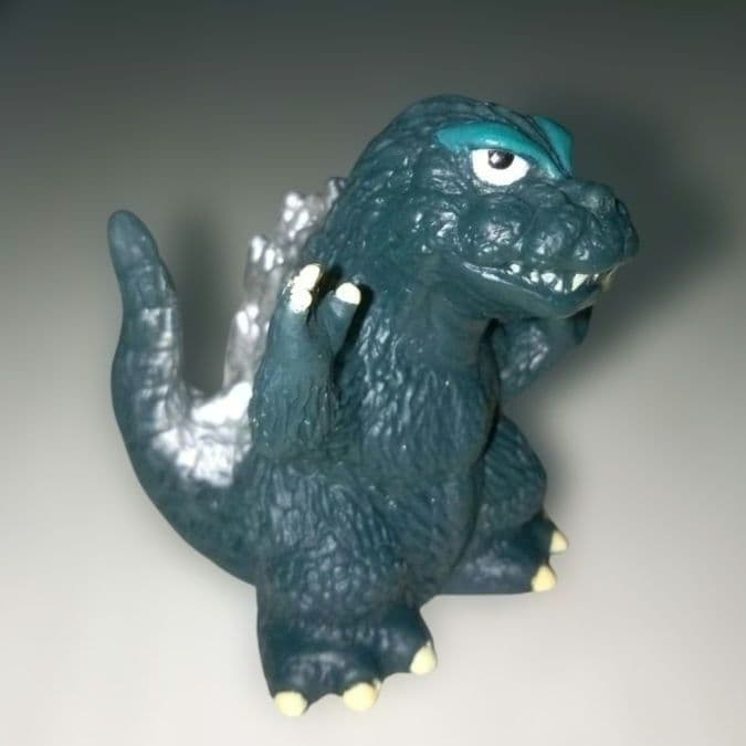 w73 Godzilla Soft Vinyl Finger Puppet
