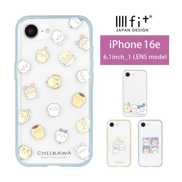 iPhone16e 手机壳 ちいかわ IIIIfit 透明 iPhone16 e 苹果16e手机壳 苹果16e手机壳 透明 智能手机壳 卡通图案 ck-69