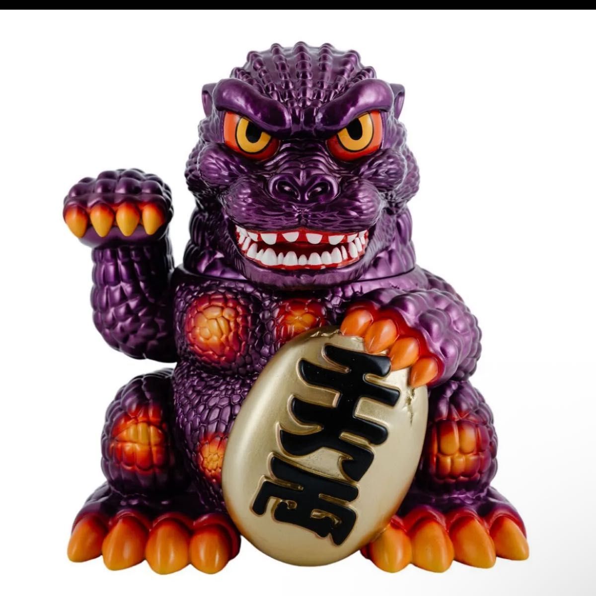 回归未来 招财哥斯拉 万圣节版 全新未开封 トレフェス retrofuture godzilla 哥斯拉 软胶