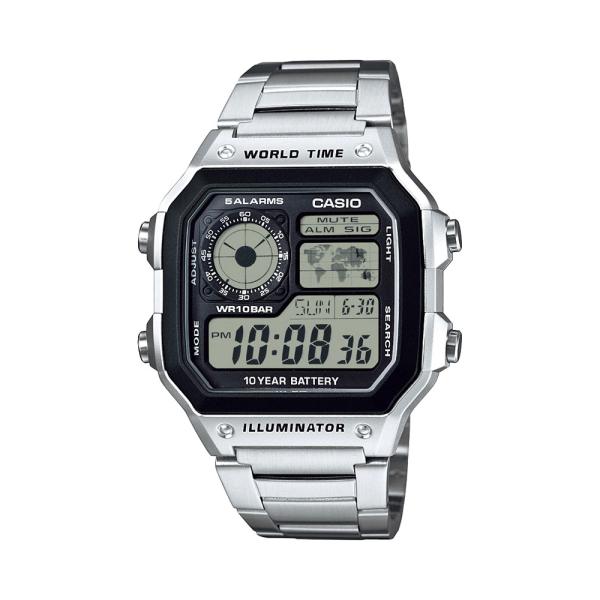 カシオ (国内正規品)CASIO Collectionクオーツ メンズタイプ AE-1200WHD-1AJF 返品種別A