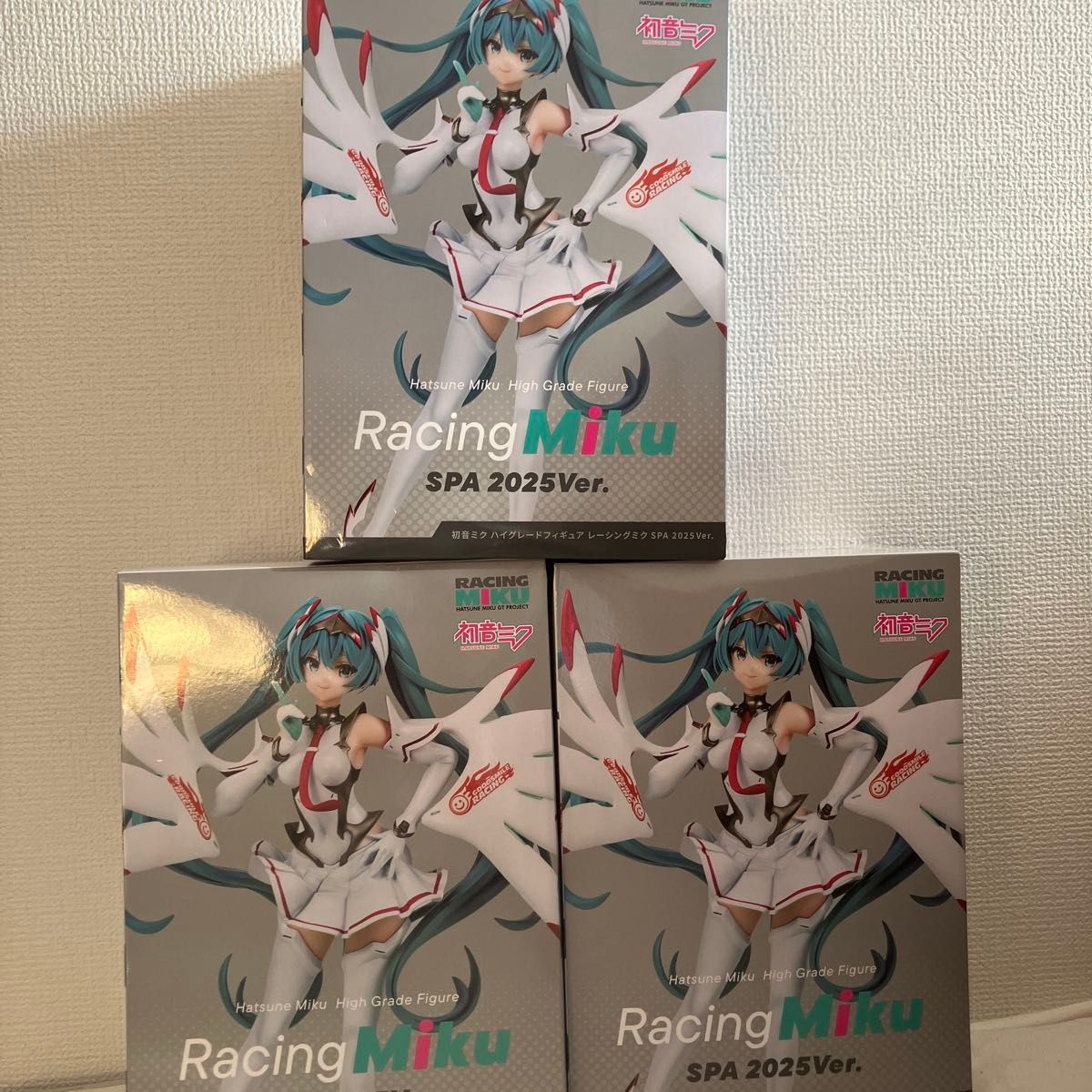 初音未来高等级手办赛车版2025款3个套装GiGO限定