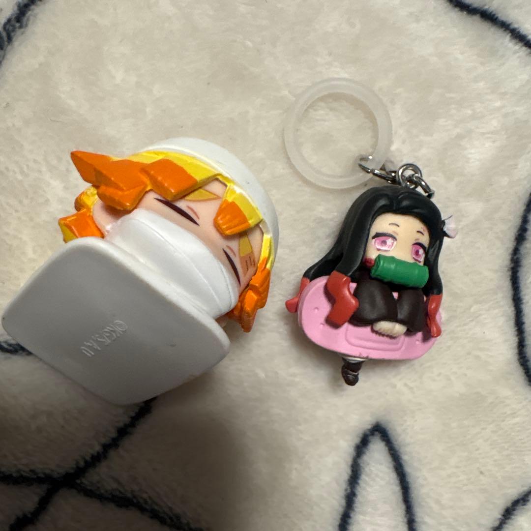鬼灭之刃 标志配饰 祢豆子 卡拉班长&我妻善逸睡睡