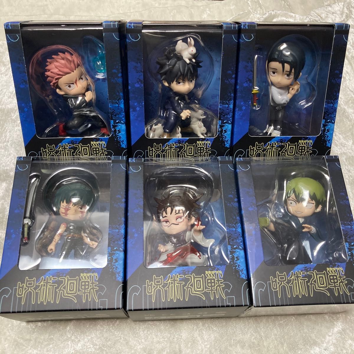 呪術廻戦 POP MART ミニキャラフィギュア GiGO限定 全6種セット